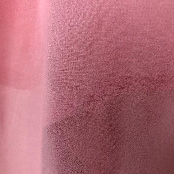 Chiffon Blouse | Sheer Pink - Picture 6 of 12